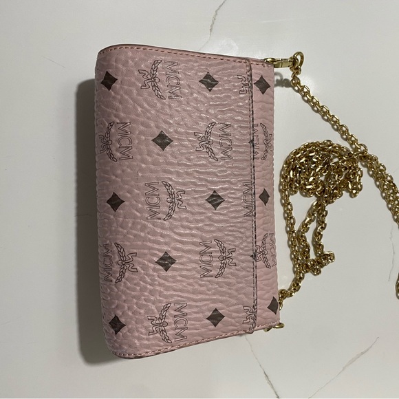 Pink MCM pure blossom cross body - Picture 4 of 5